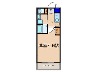 サムティ京都西大路(702)の物件間取画像